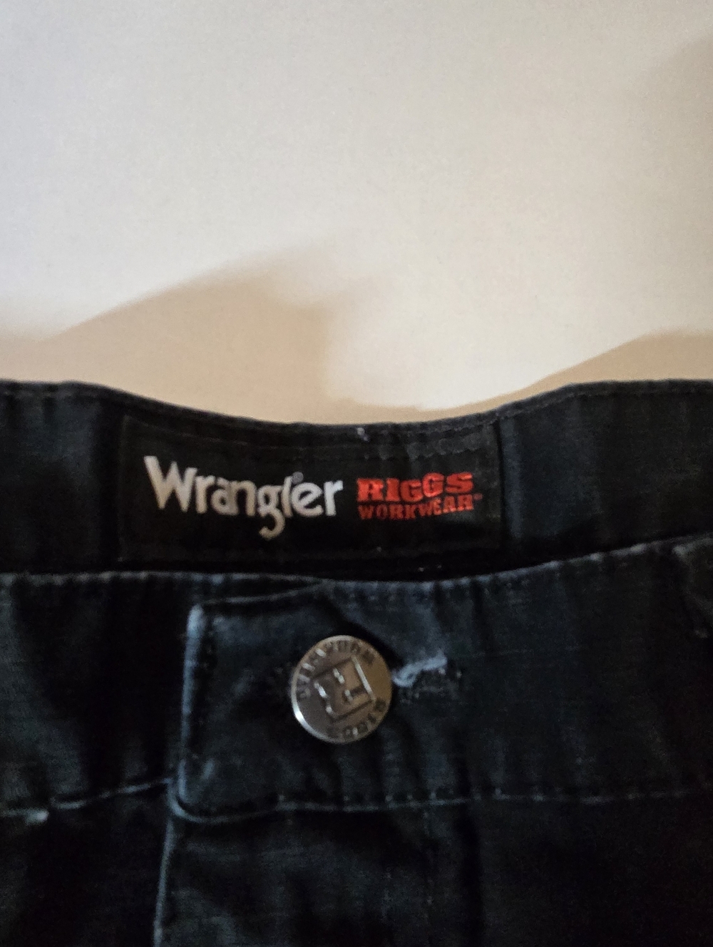 Wrangler RIGGS Workwear Ripstop Ranger Cargo Pant 38x32 (See Pics) Black - Picture 2 of 14
